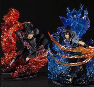 Naruto Zero Uchiha Itachi &amp; Sasuke Figure Set