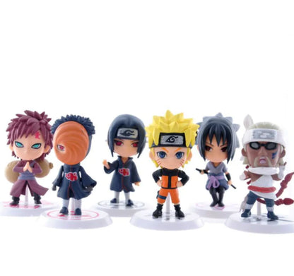 Naruto Figures - Gaara, Naruto, Sasuke, Itachi Collectibles