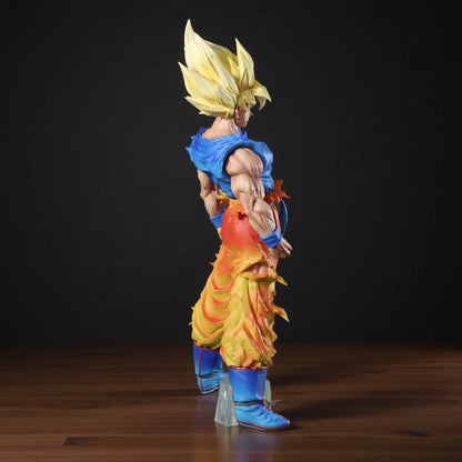 27cm Double headed in Dragon Ball Z Son Goku Figure Super Saiyan Son Goku Action Figures Pvc Statue Collection Model Gift Toys