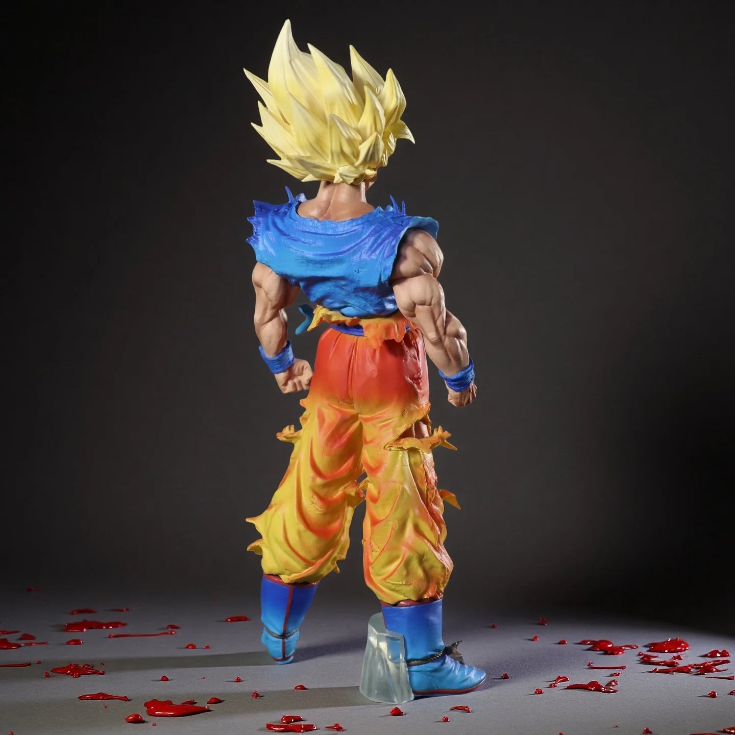 27cm Double headed in Dragon Ball Z Son Goku Figure Super Saiyan Son Goku Action Figures Pvc Statue Collection Model Gift Toys